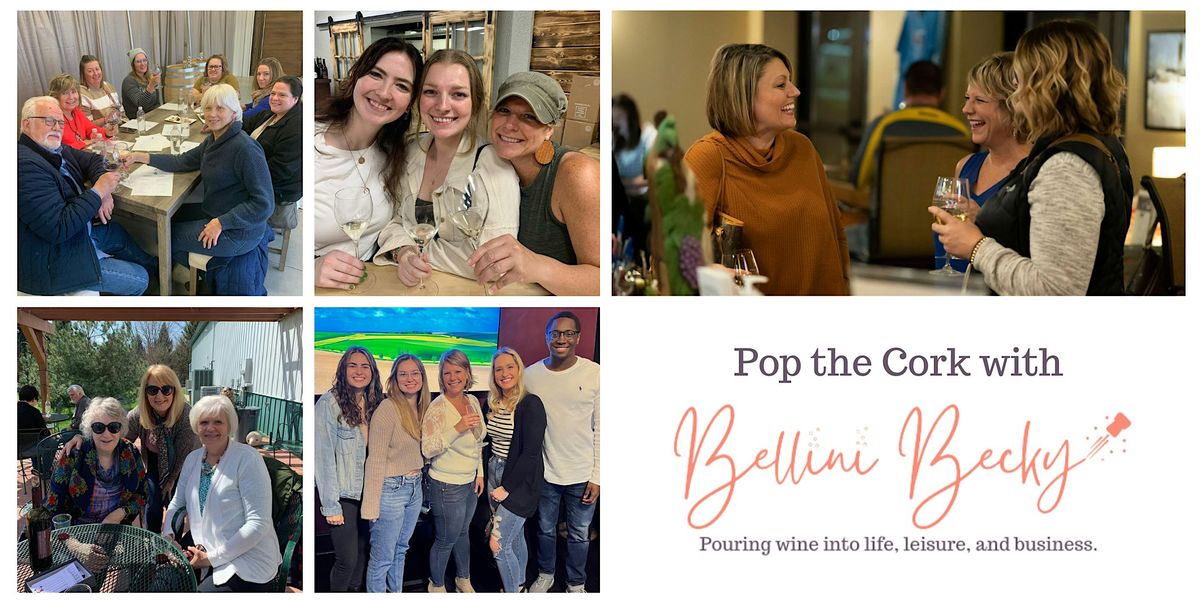 August Pop the Cork with Bellini Becky, 22 August | Event in Carmel | AllEvents