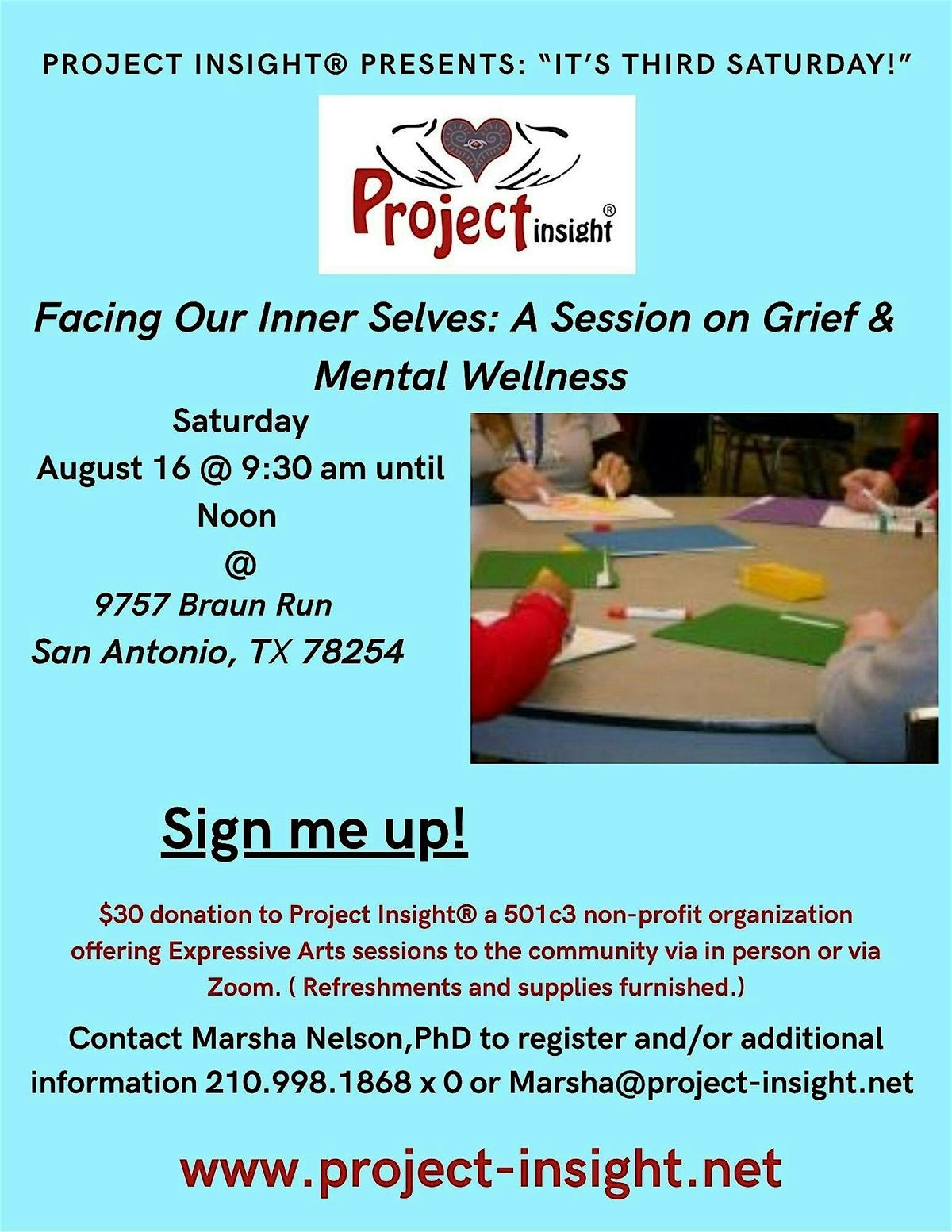 Facing our Inner Selves: A session on Grief and Mental Wellness, 16 August | Event in San Antonio | AllEvents