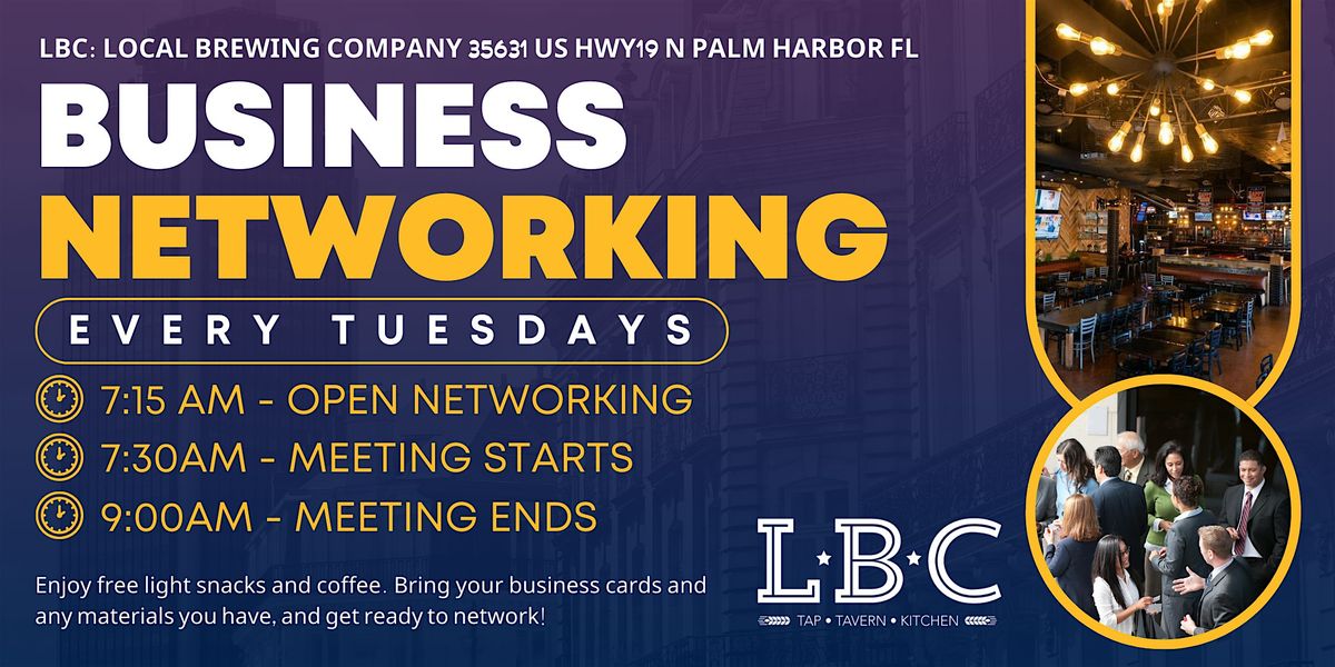 Business Networking, 20 May | Event in Palm Harbor | AllEvents