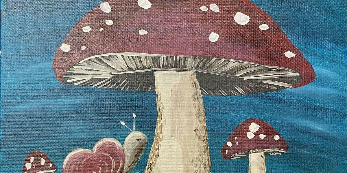 Fungi and a Fun Guy - Paint and Sip by Classpop!™, 7 June | Event in Gilbert | AllEvents