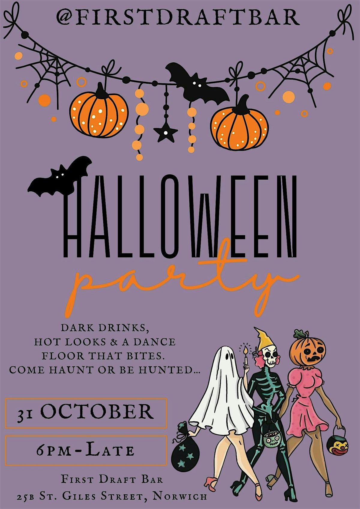 First Draft Fright Night, 31 October | Event in Norwich | AllEvents