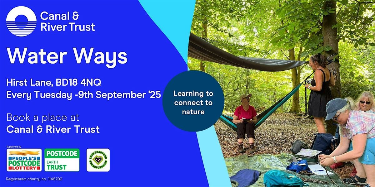 Water Ways -Nature Connection programme Autumn '25 | Event in Shipley | AllEvents