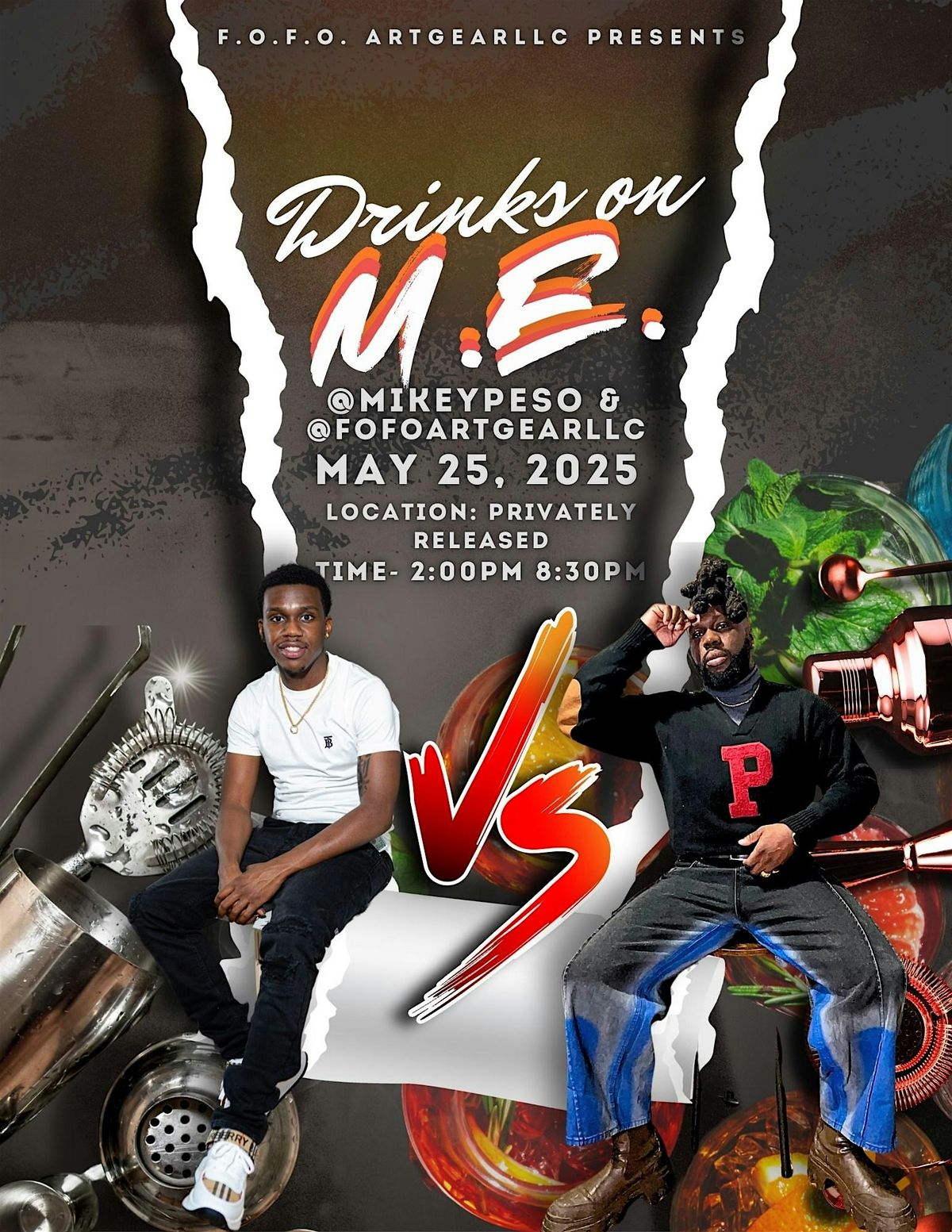 Drinks On M.E. (Cocktail Making Class), 25 May | Event in Brooklyn | AllEvents
