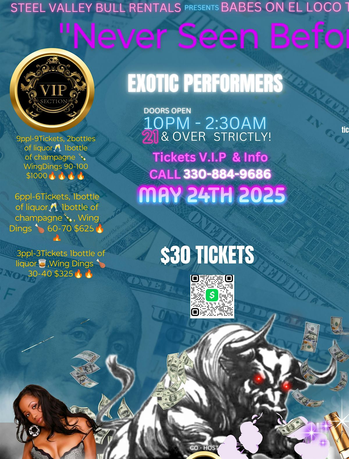 Babes On El Loco Toro, 24 May | Event in Youngstown | AllEvents
