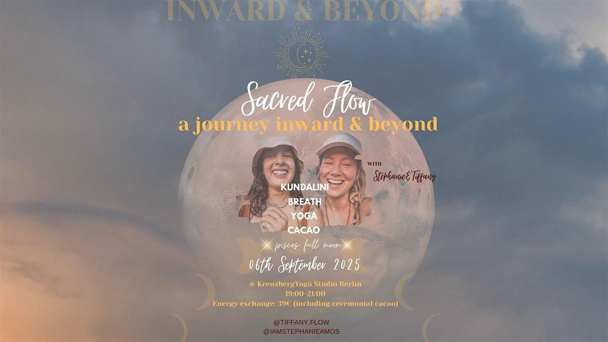 Full Moon Cacao Ceremony & Sacred Flow Yoga & Inner Journey in Berlin, 6 September | Event in Berlin