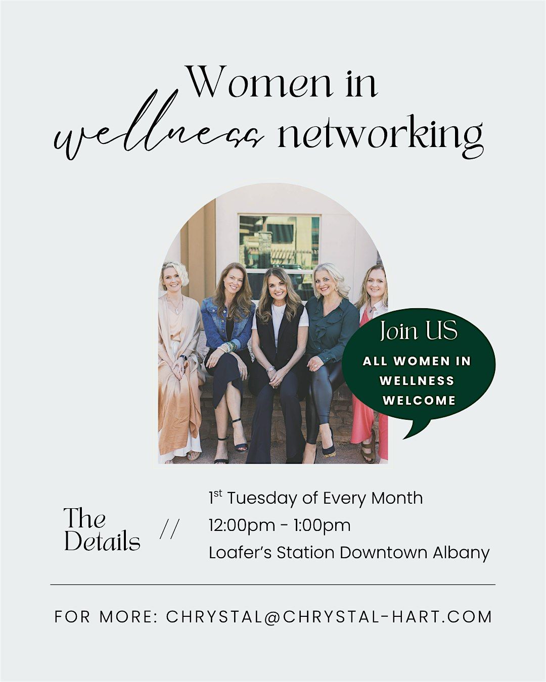 Women in Wellness Collective: Monthly Networking Lunch (1st Tuesday) | Event in Albany | AllEvents