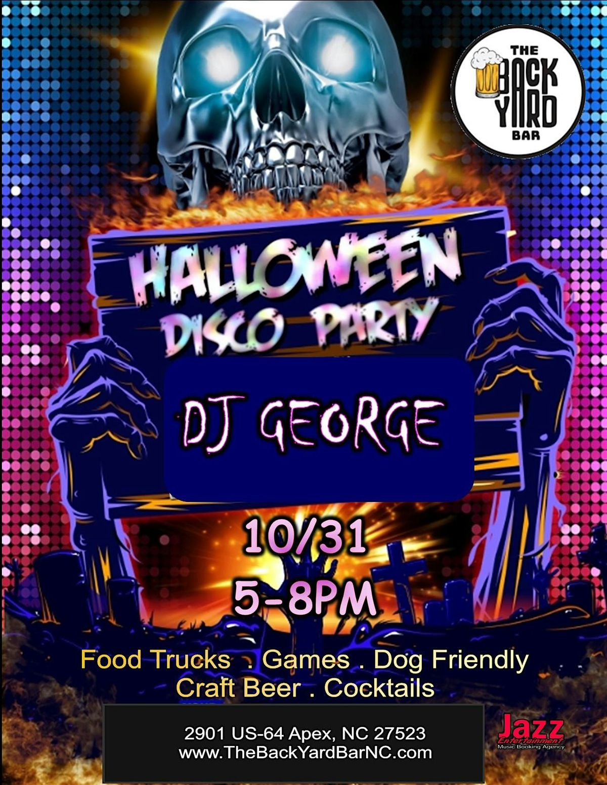 Halloween Disco Party with DJ George, 31 October | Event in Apex | AllEvents