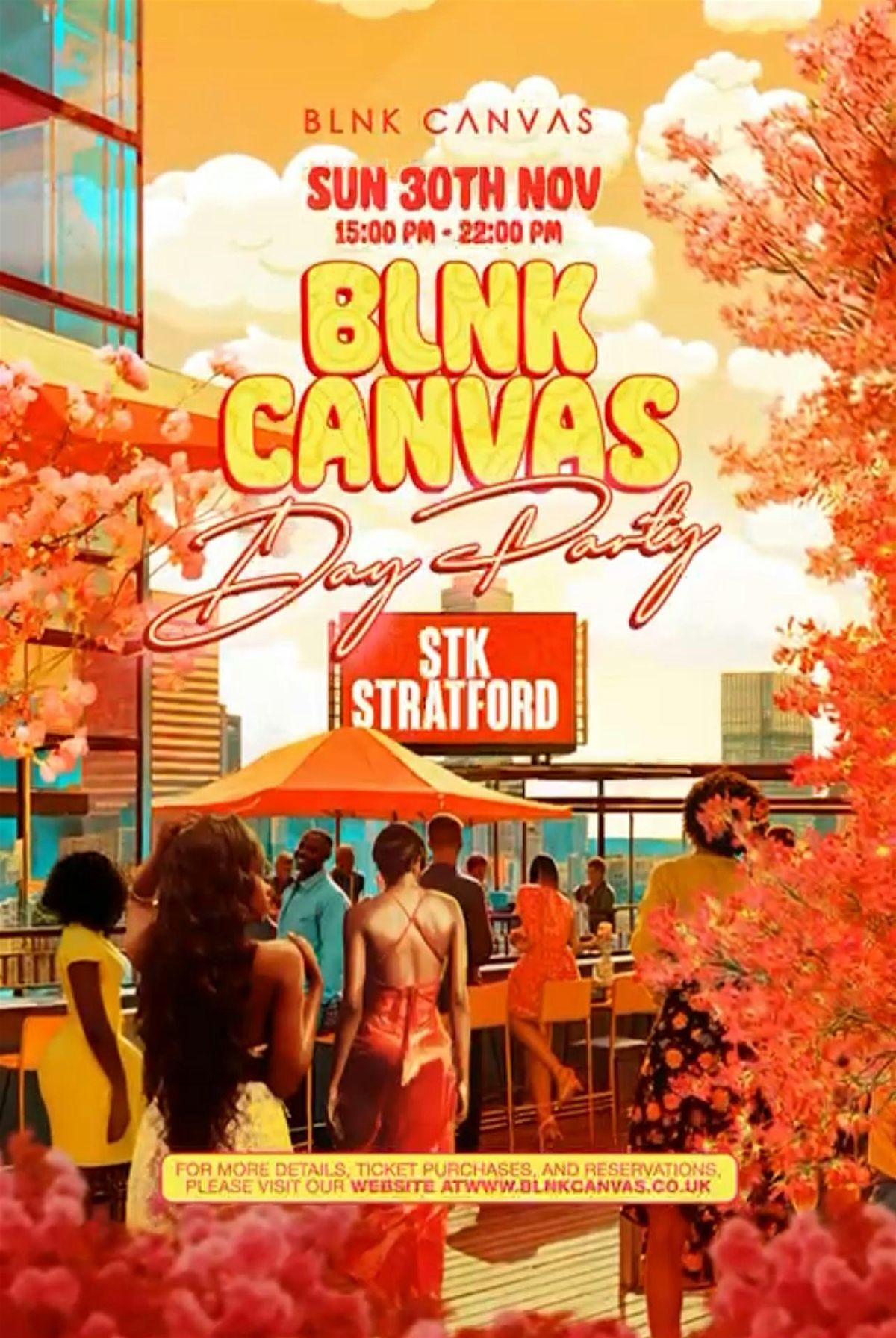 Blnk Canvas Presents "Autumn Escape"  Brunch & Day Party, 30 November | Event in London | AllEvents