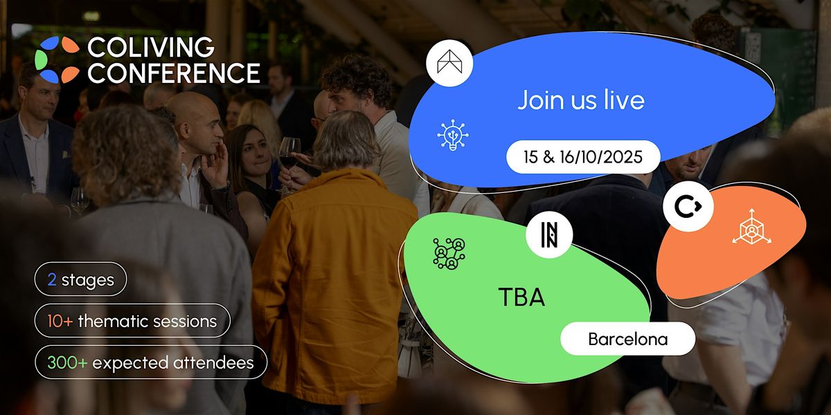 Coliving Conference 2025 (1,5 Days - Live Event - 15 & 16/10/2025), 15 October | Event in Barcelona | AllEvents