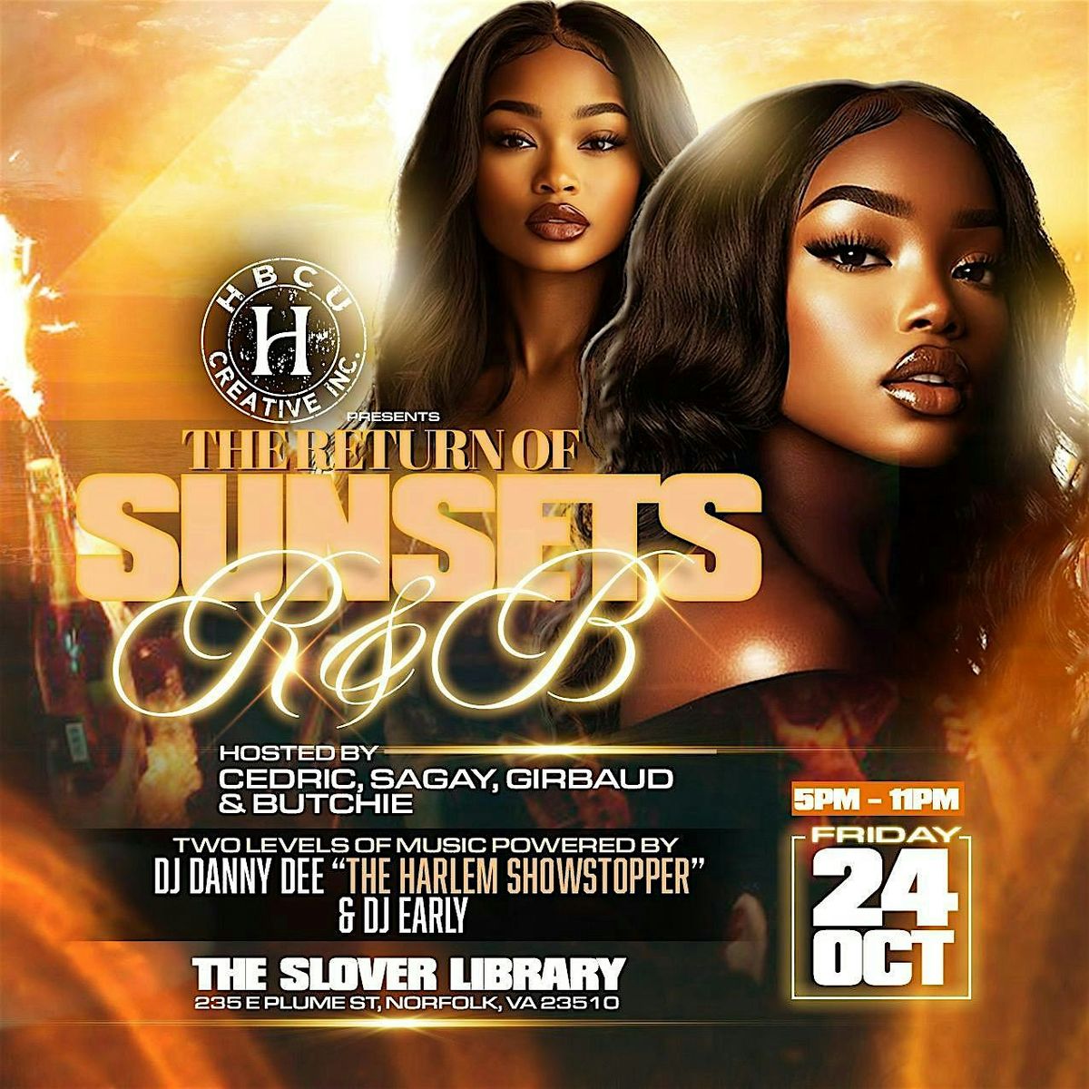 The Return of Sunsets & RnB, 24 October | Event in Norfolk | AllEvents