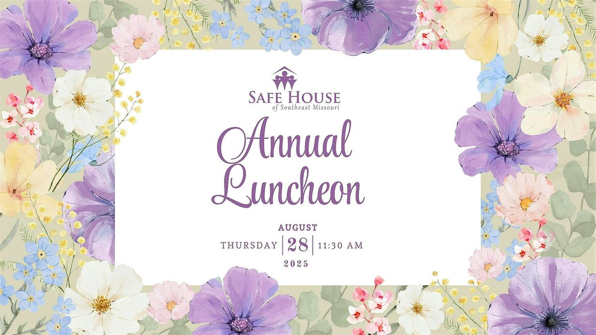 Safe House Annual Luncheon 2025, 28 August | Event in Cape Girardeau | AllEvents