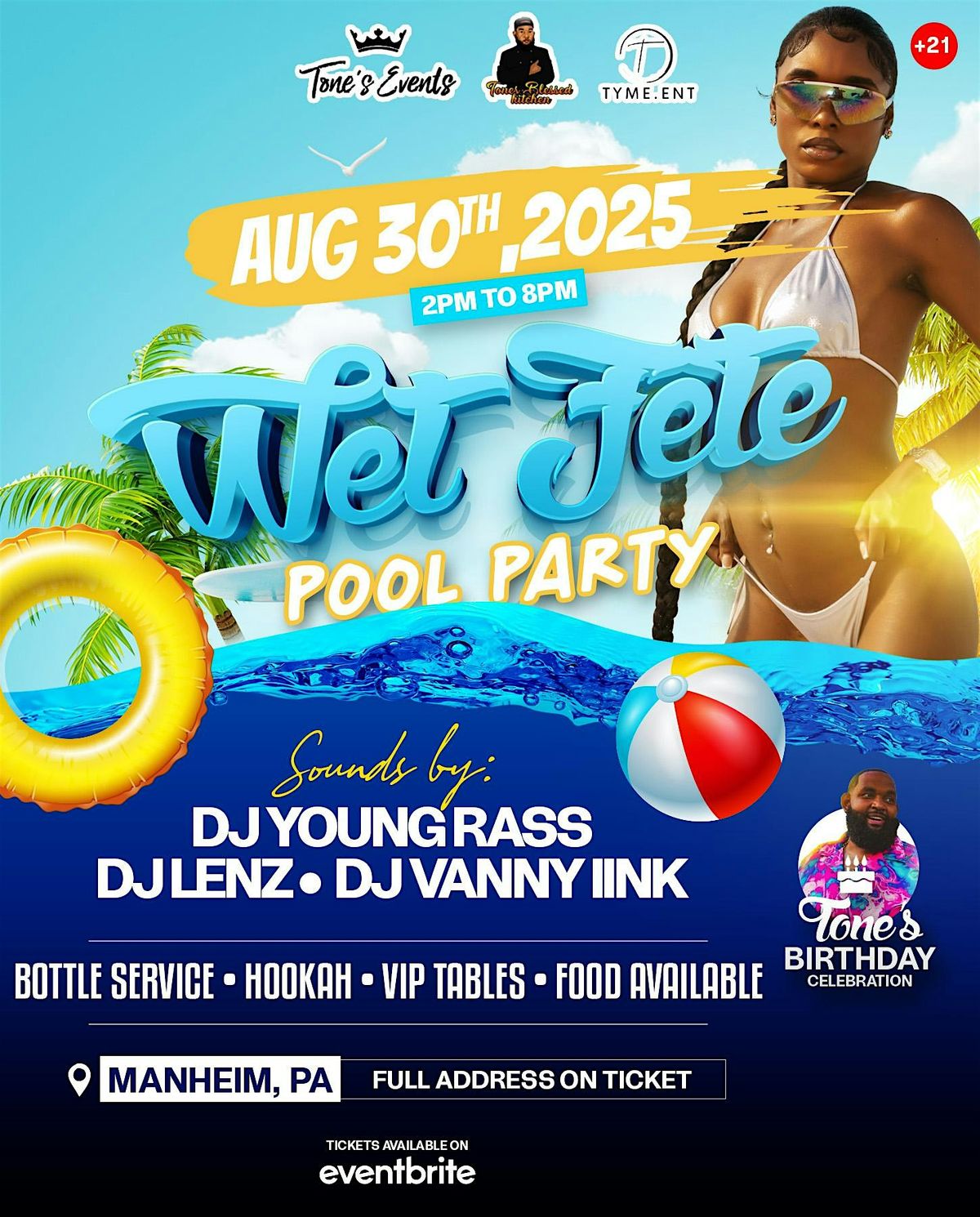 Wet Fête Pool Party, 30 August | AllEvents