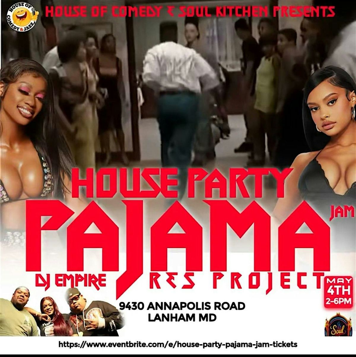 House Party Pajama Jam, 4 May | Event in Lanham | AllEvents