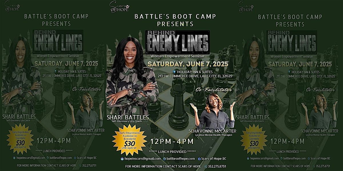 Battles Boot Camp, 7 June | Event in Lake City | AllEvents