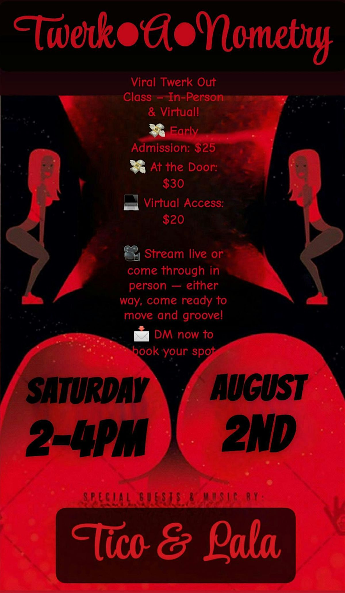 Twerk•A•Nometry, 2 August | Event in Farmers Branch | AllEvents