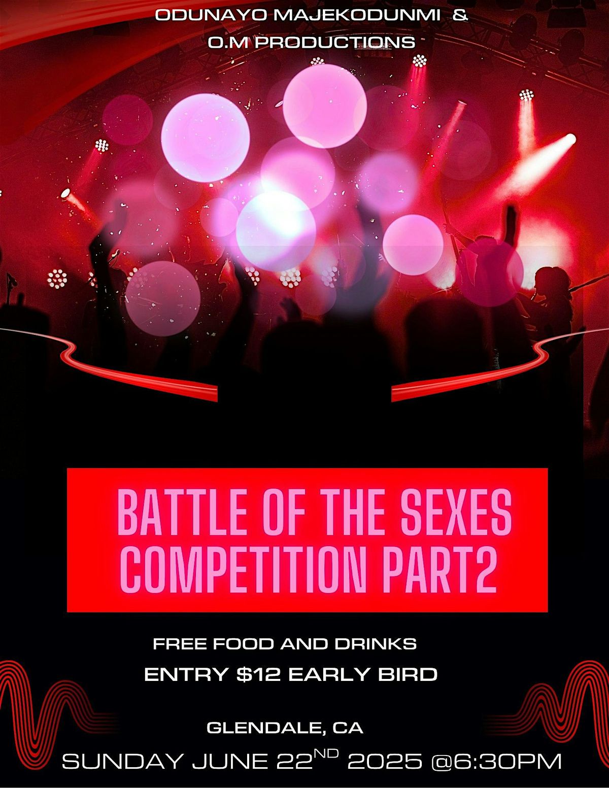 BATTLE OF THE SEXES COMPETITION PART 2, 22 June | Event in Glendale | AllEvents