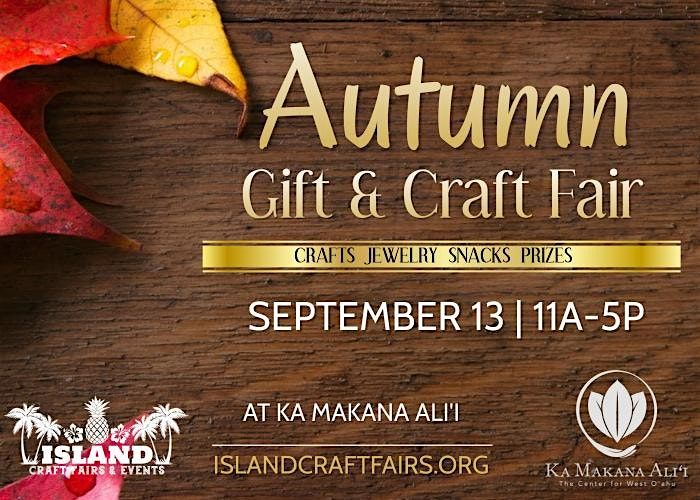 Autumn Gift Fair, 13 September | Event in Kapolei | AllEvents
