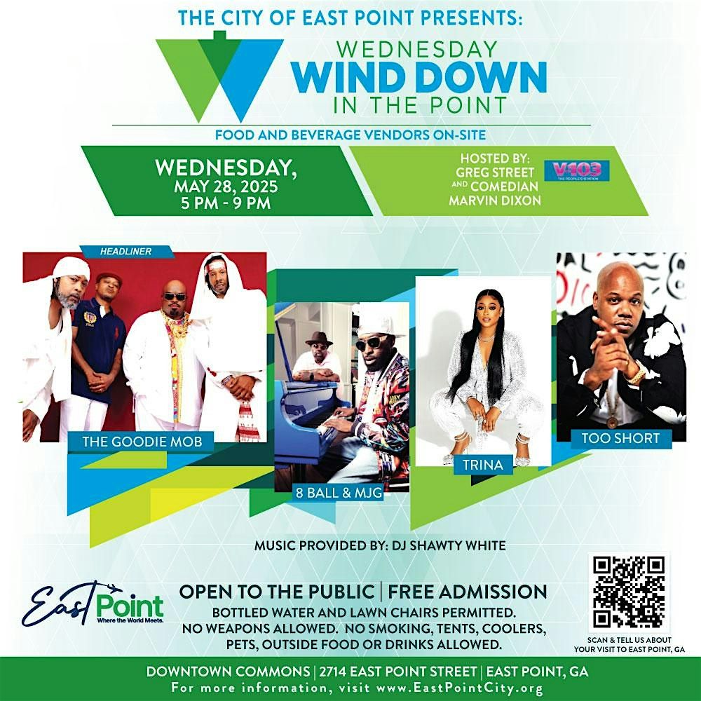 The City Of East Point Wednesday Wind Down in the Point, 28 May | Event in East Point | AllEvents