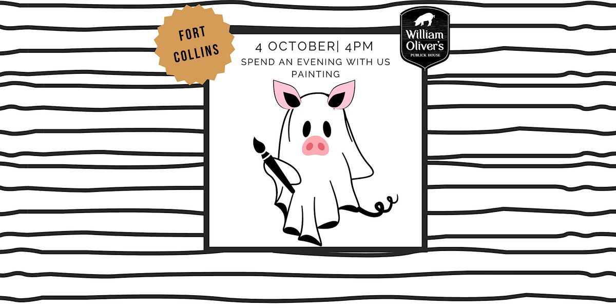 Haunted Canvas Sip and Paint, 4 October | Event in Fort Collins | AllEvents