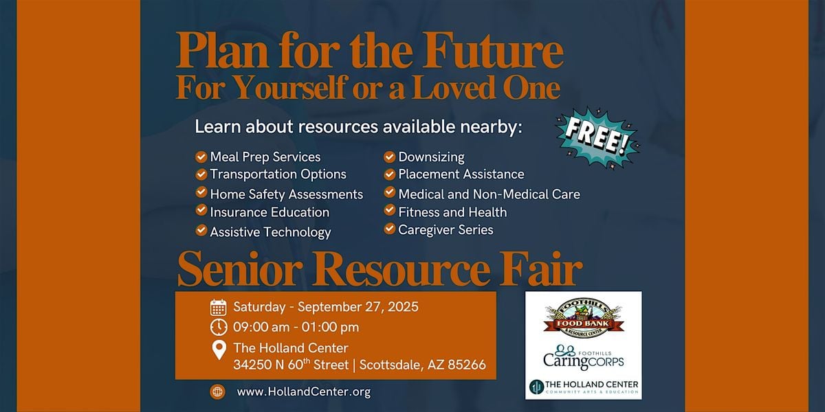 Senior Resource Fair - Plan for the future for yourself or a loved one | Event in Scottsdale | AllEvents