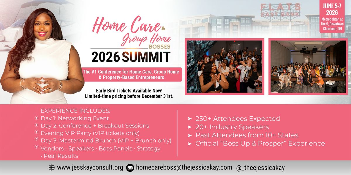Home Care & Group Home 2026 Summit (June 5-7), 5 June | Event in Cleveland | AllEvents