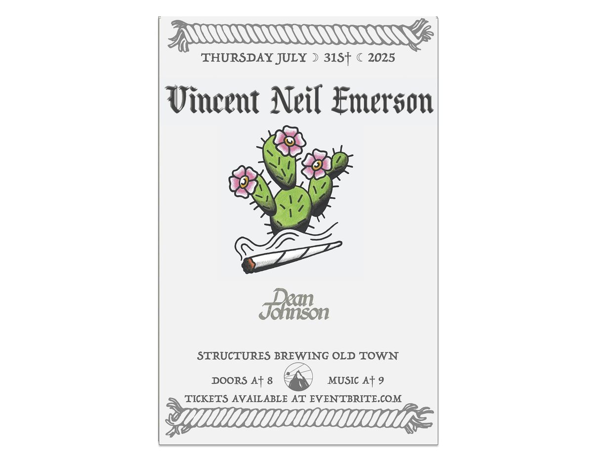 Vincent Neil Emerson / Dean Johnson, 31 July | Event in Bellingham | AllEvents