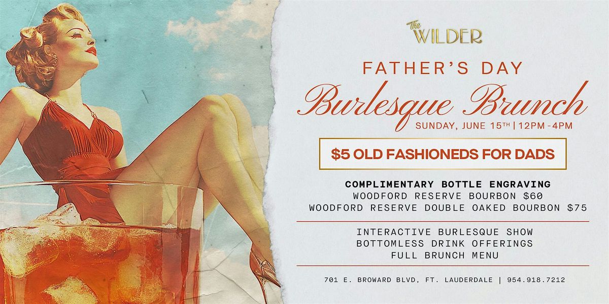 Father's Day Brunch | The Wilder, 15 June | Event in Fort Lauderdale | AllEvents