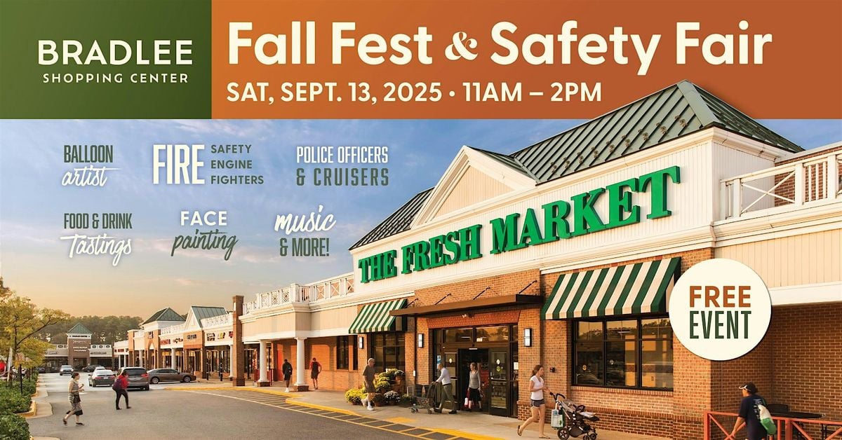 Fall Fest & Safety Fair at Bradlee Shopping Center, 13 September | Event in Alexandria | AllEvents