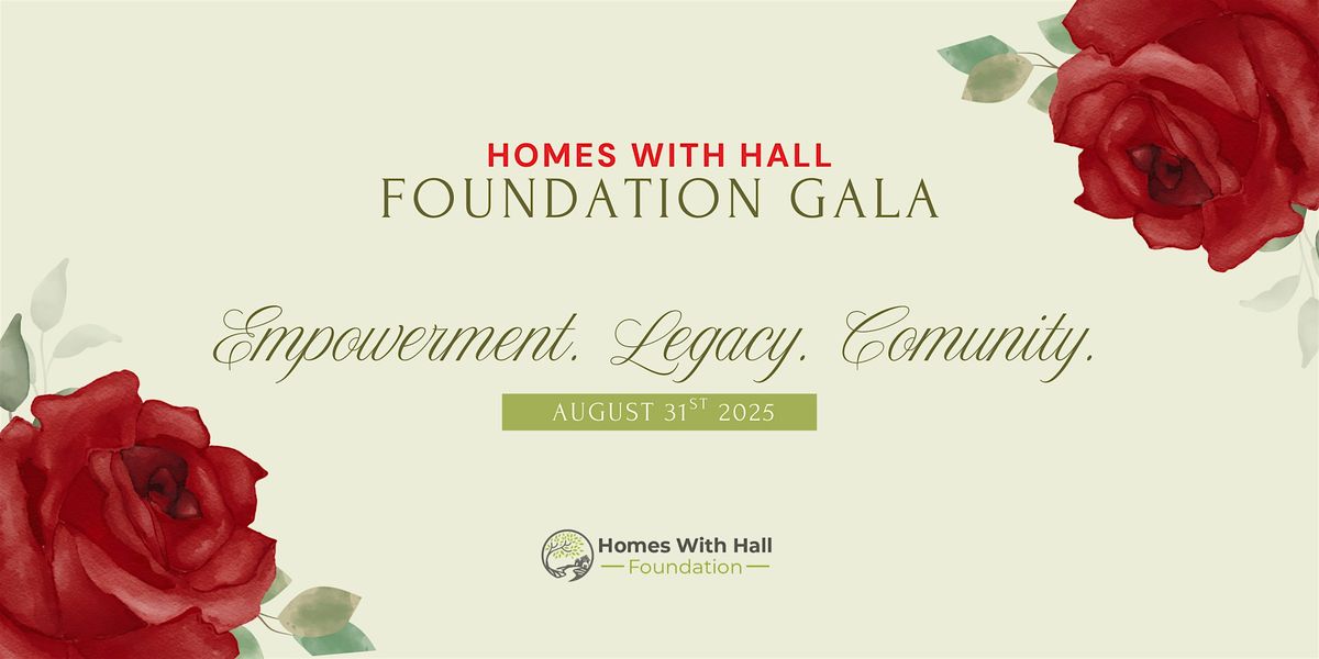Homes with Hall Foundation Gala, 31 August | Event in Pflugerville | AllEvents