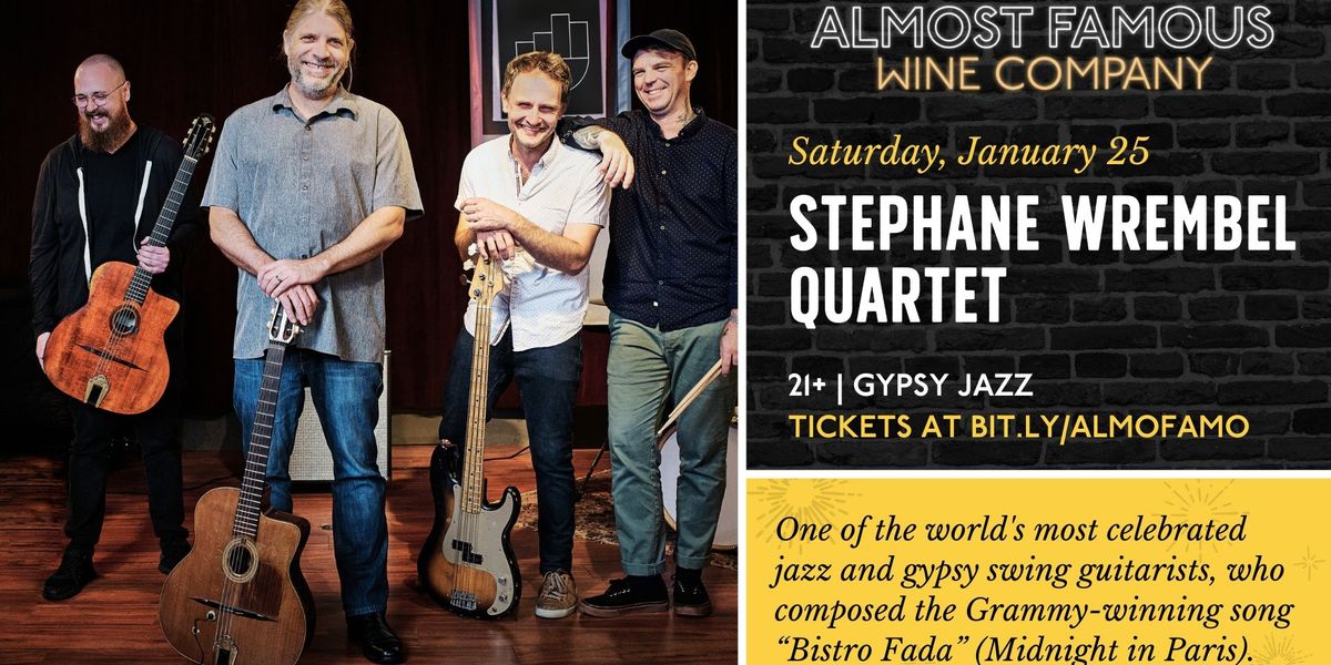 Stephane Wrembel, 24 February | Event in Decatur | AllEvents