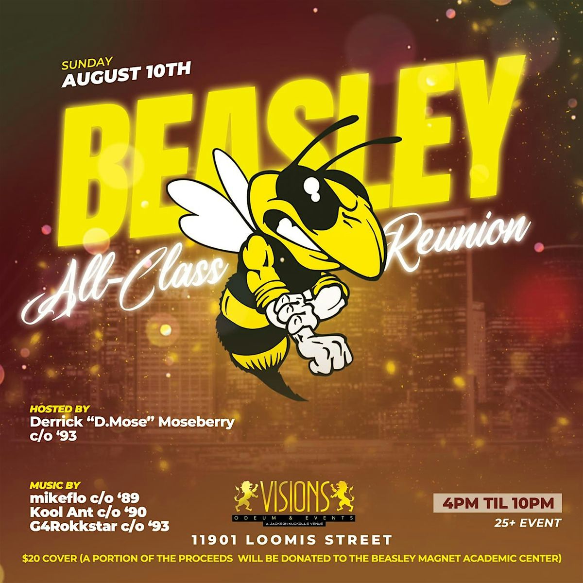 Beasley All Class Reunion, 10 August | Event in Chicago | AllEvents