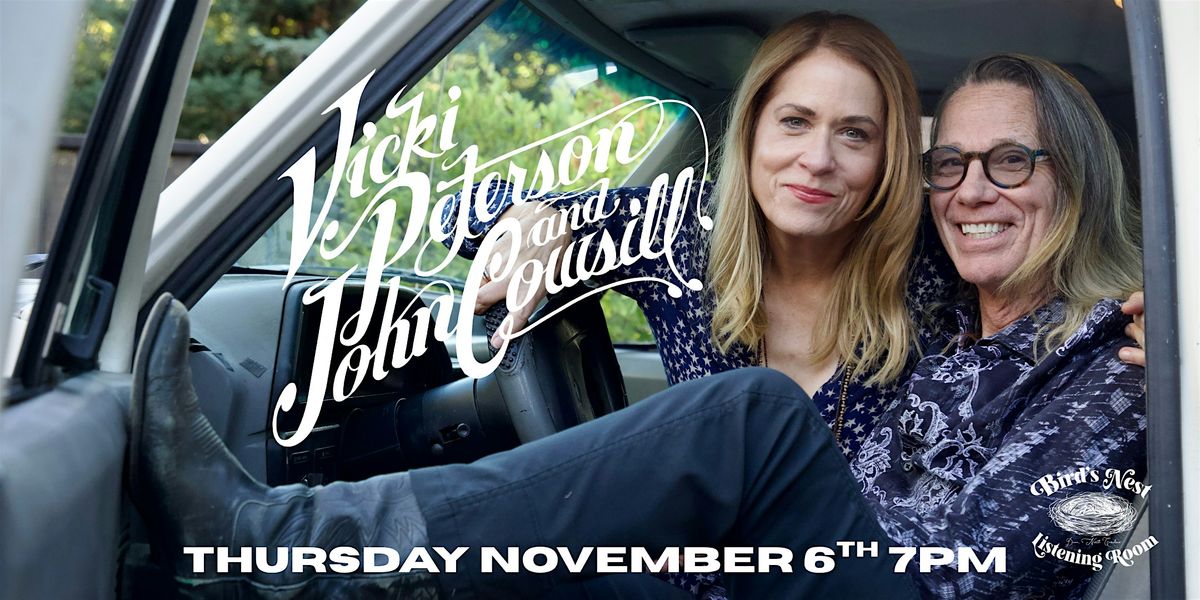 Vicki Peterson & John Cowsill at Bird's Nest Listening Room - Dunn NC, 6 November | Event in Dunn | AllEvents