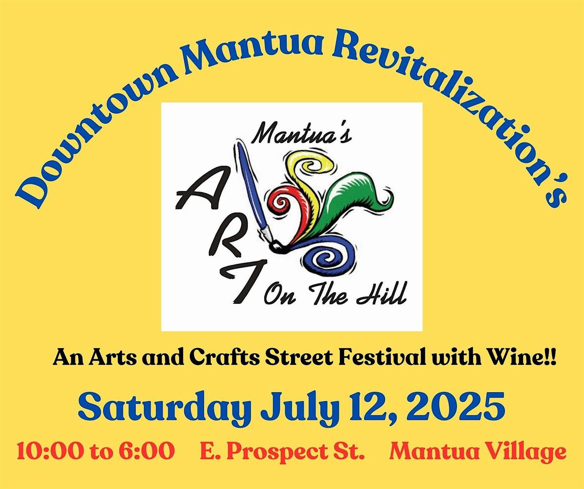 Mantua Art On The Hill & Wine Tasting Too **Vendors**, 12 July | Event in Mantua | AllEvents