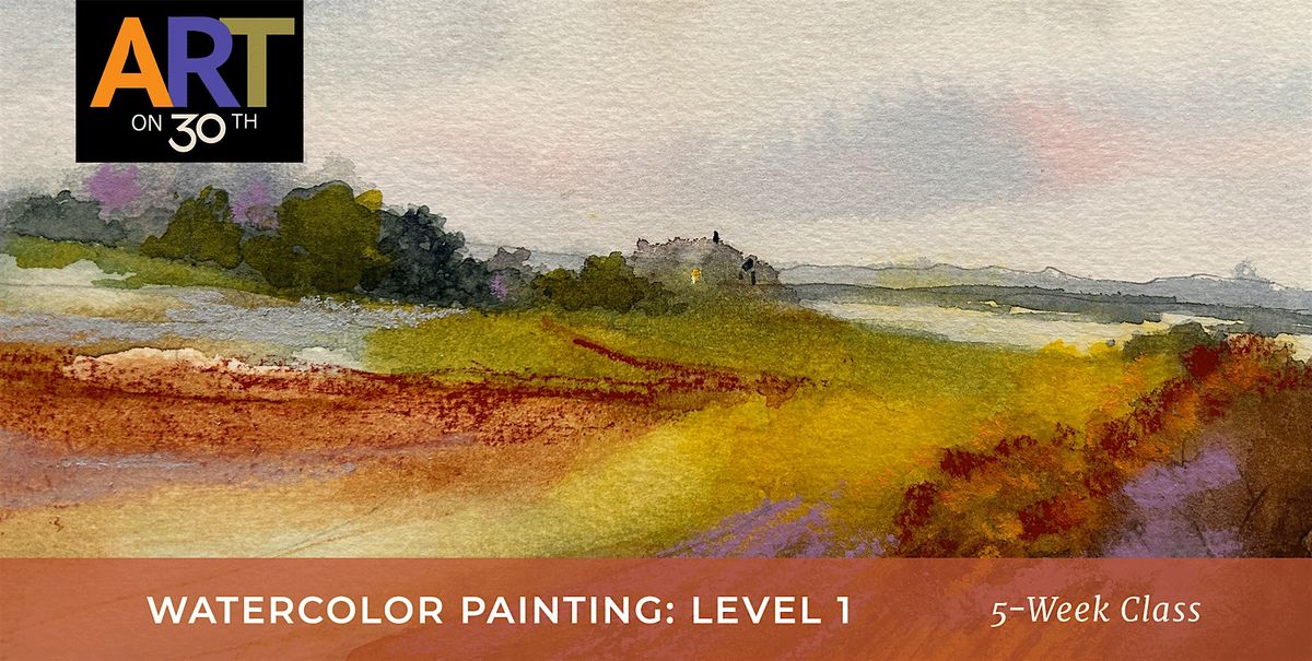 TUE PM - Watercolor Painting: Level 1 with Kristen, 5 August | Event in San Diego | AllEvents