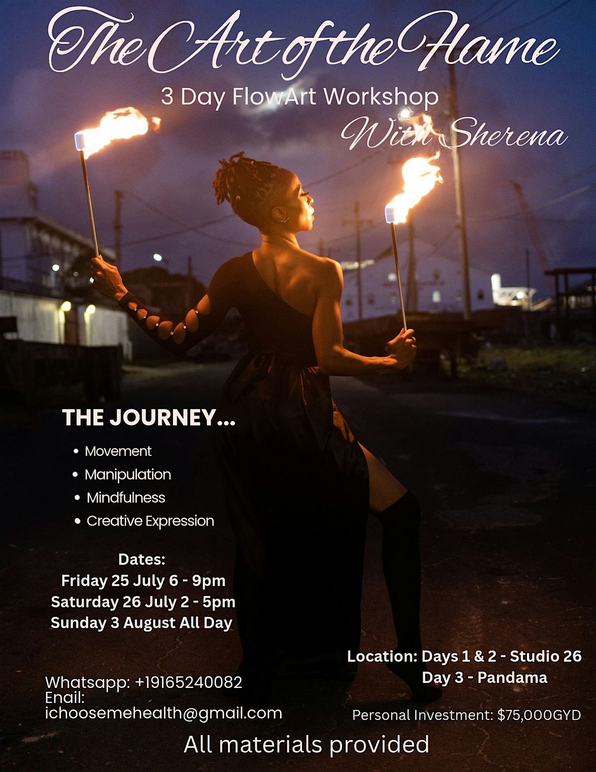 The Art of the Flame, 25 July | Event in Georgetown | AllEvents
