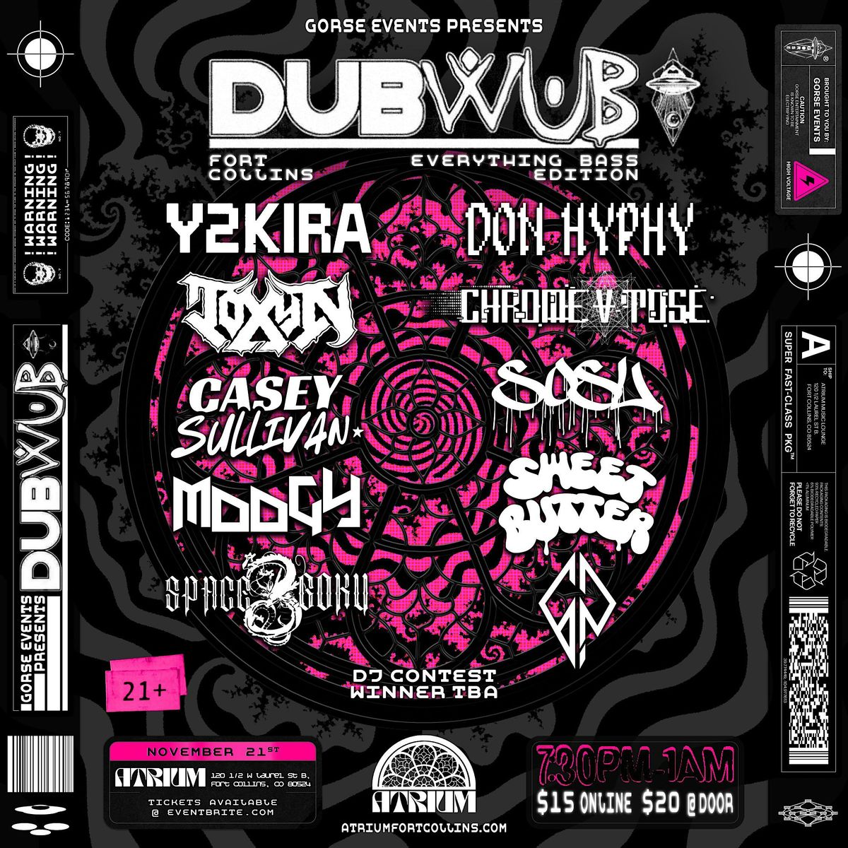 DUB WUB FORT COLLINS, 21 November | Event in Fort Collins | AllEvents