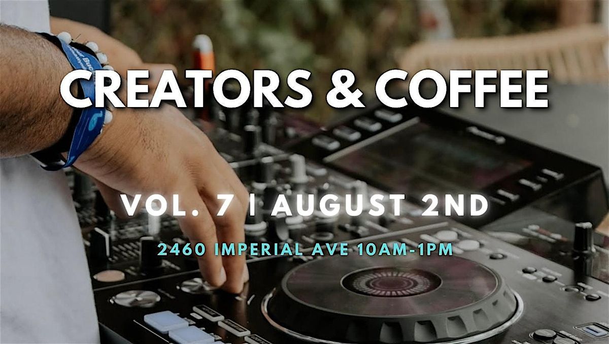 Copy of ☕ Creators & Coffee | Community for Entrepreneurs & Creatives, 2 August | Event in San Diego