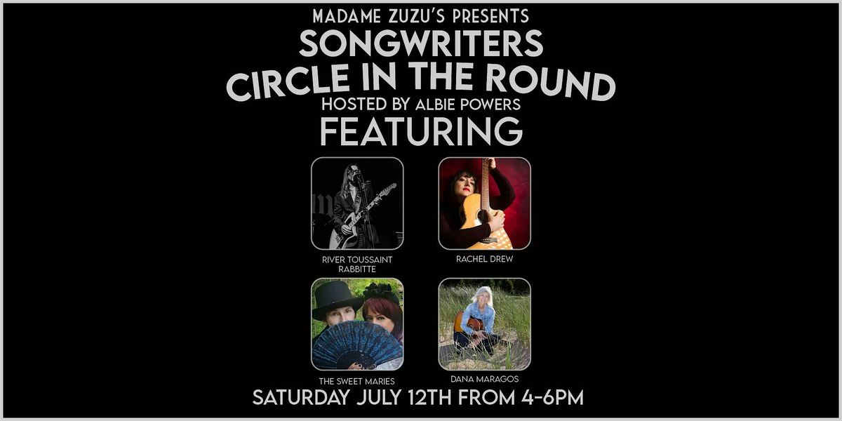 Songwriters Circle in the Round hosted by Albie Powers, 12 July | Event in Highland Park | AllEvents