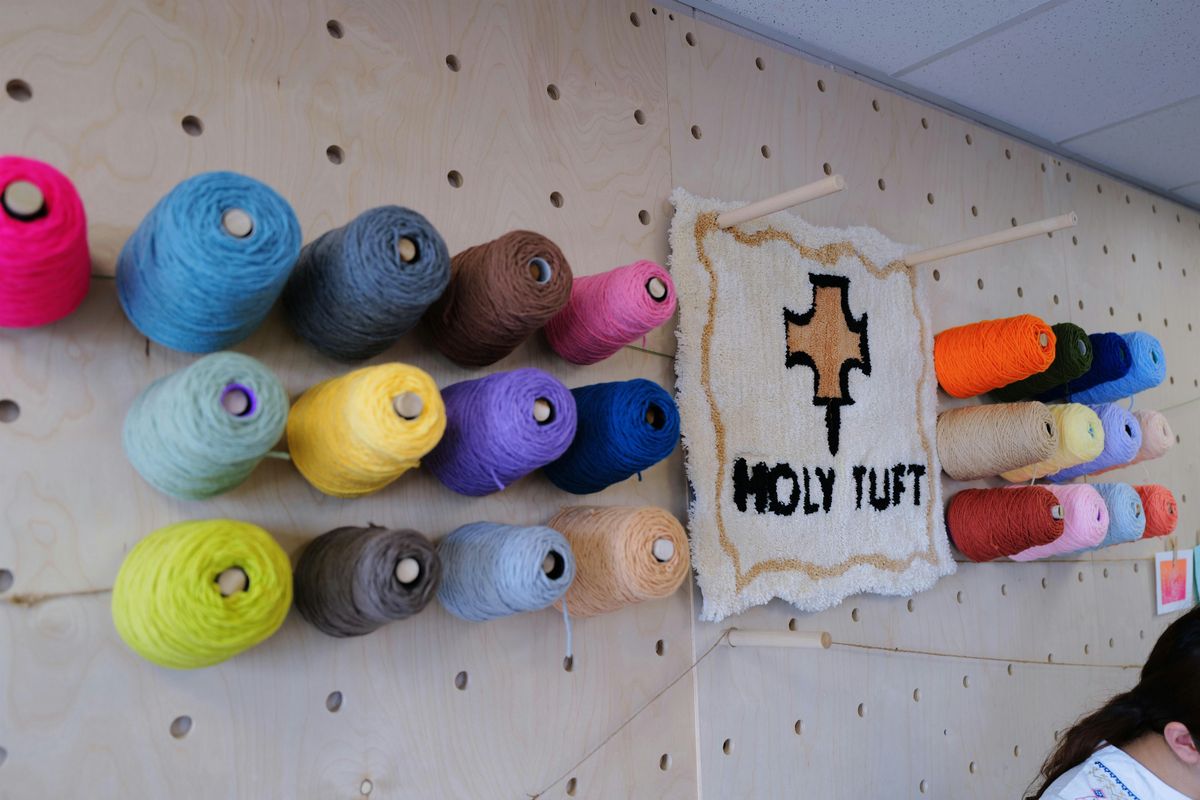 Rug Tufting Workshop|50x50cm/ 30x30 cm ToteBag| No Experience Needed | Event in Edmonton | AllEvents