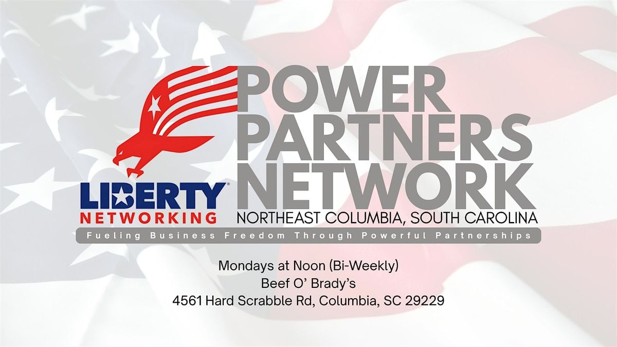 Power Partners Network chapter (Northeast Columbia), 18 August | Event in Columbia | AllEvents