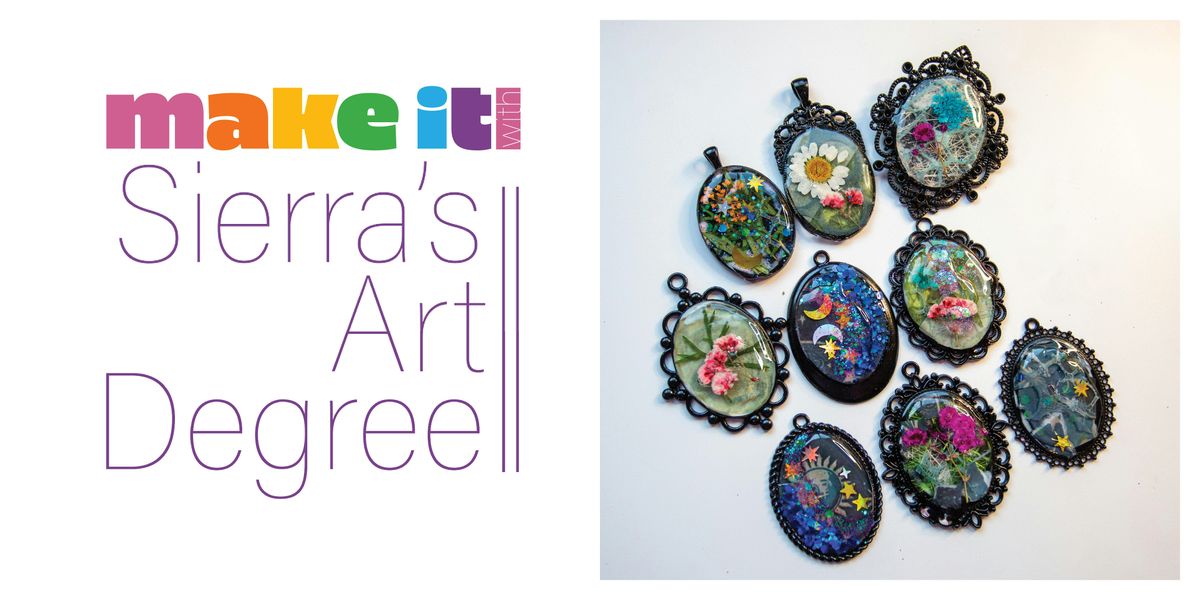 Resin Pendants Craft Class @ Wild Sky Brewery - County Line, 8 June | Event in Centennial | AllEvents
