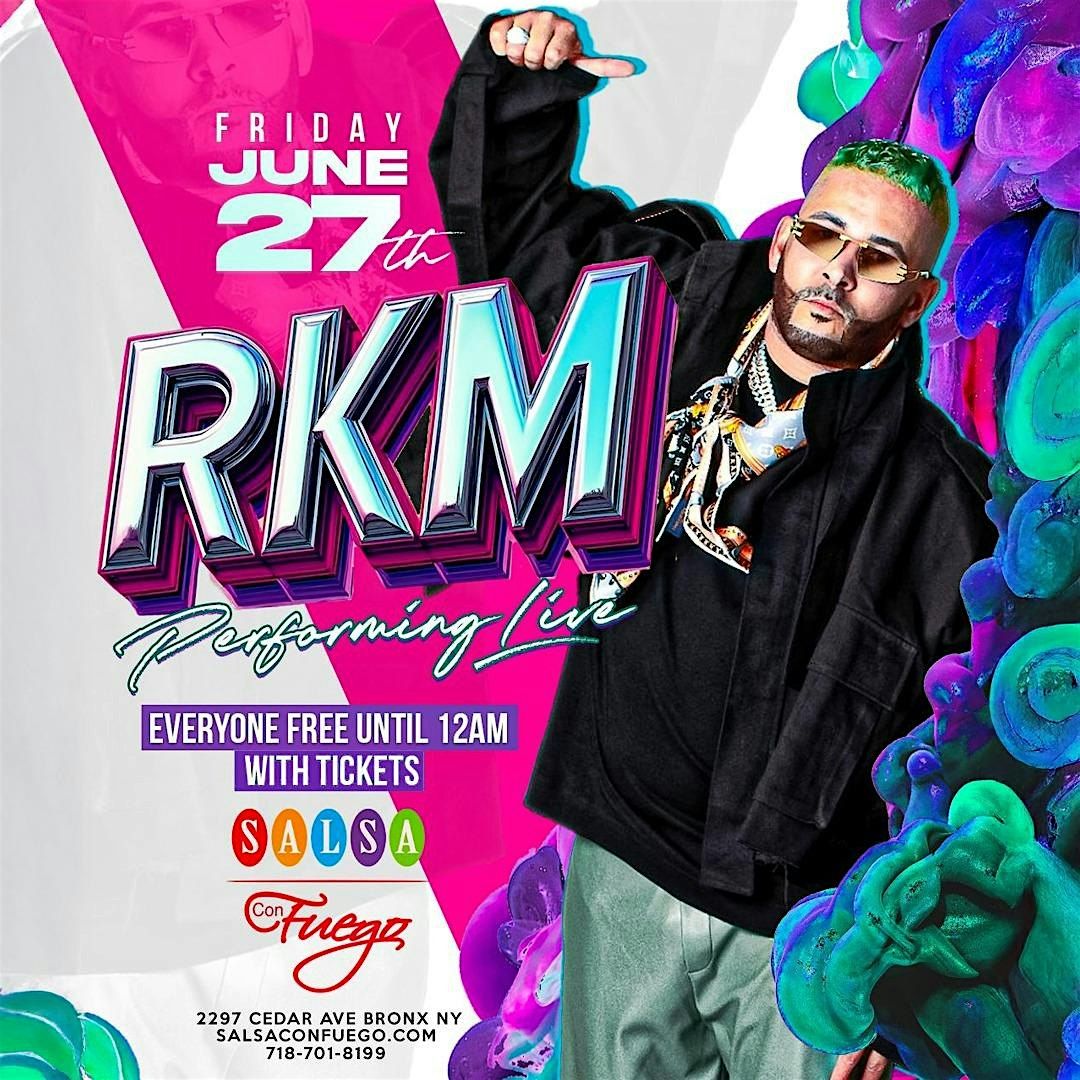 RKM PERFORMING LIVE!, 27 June | Event in The Bronx | AllEvents