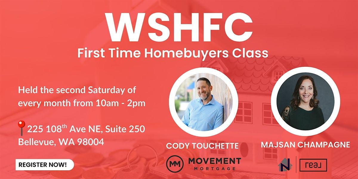 WSHFC First Time Home Buyer Class, 11 October | Event in Bellevue | AllEvents