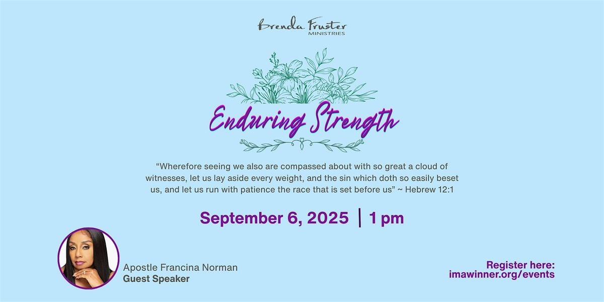 Enduring Strength, 6 September | Event in Tampa | AllEvents