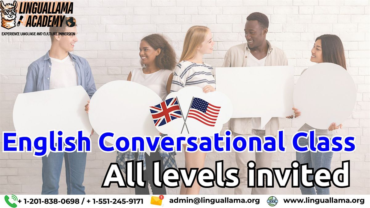 English Conversation Class | Event in Hackensack | AllEvents
