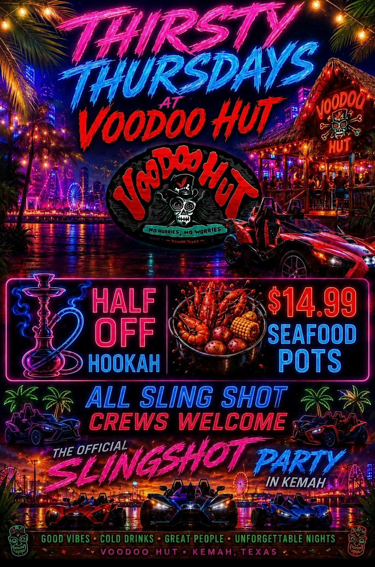 Séance Thursdays — Hookah + DJ at VooDoo Hut, VooDoo Hut, Kemah | AllEvents