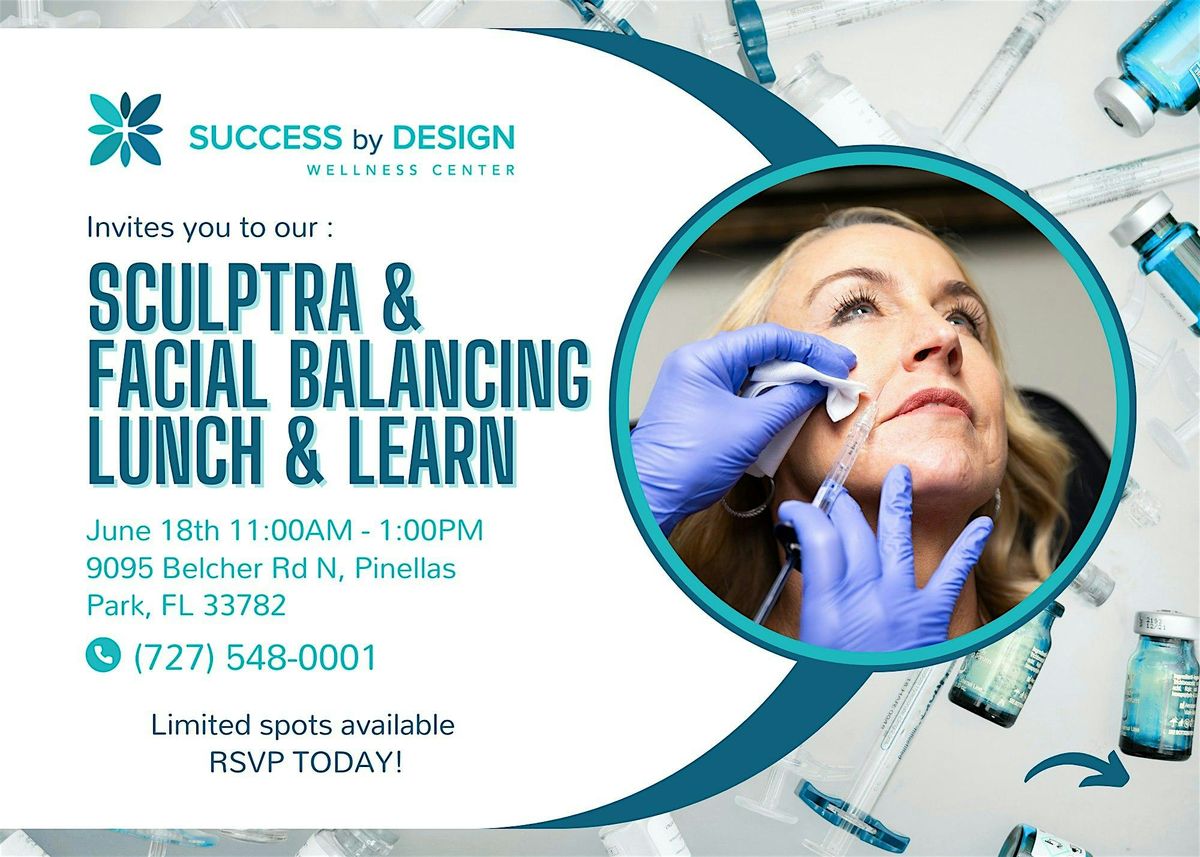 Sculptra & Facial Balancing Lunch & Learn, 7 July | Event in Pinellas Park | AllEvents