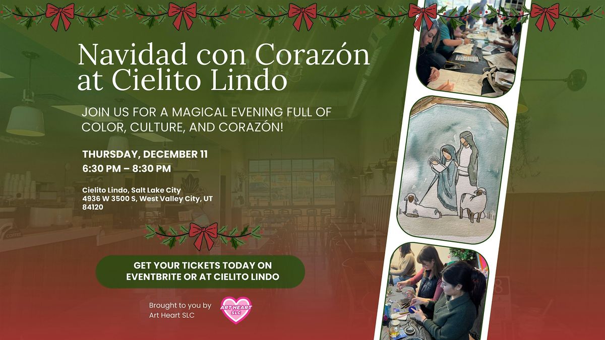 Navidad con Corazón at Cielito Lindo, 11 December | Event in West Valley City | AllEvents