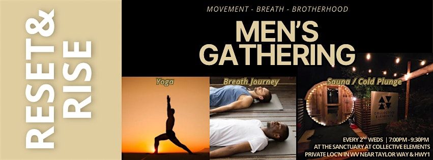 Reset & Rise Men’s Gathering, 8 October | Event in West Vancouver | AllEvents