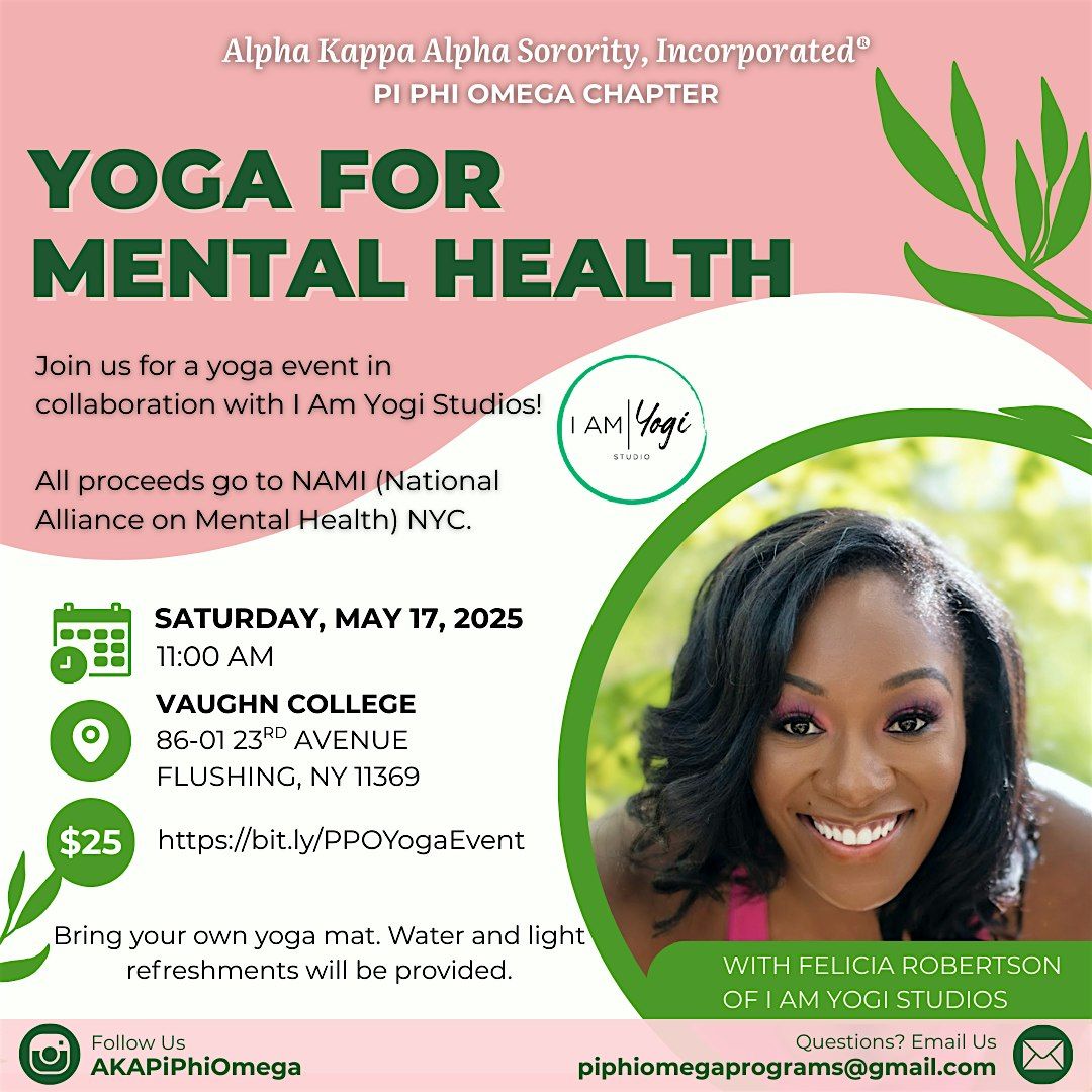 Yoga for Mental Health, 17 May | Event in Queens | AllEvents